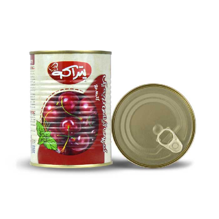 Cherry compote 400g jar with easy-open lid
