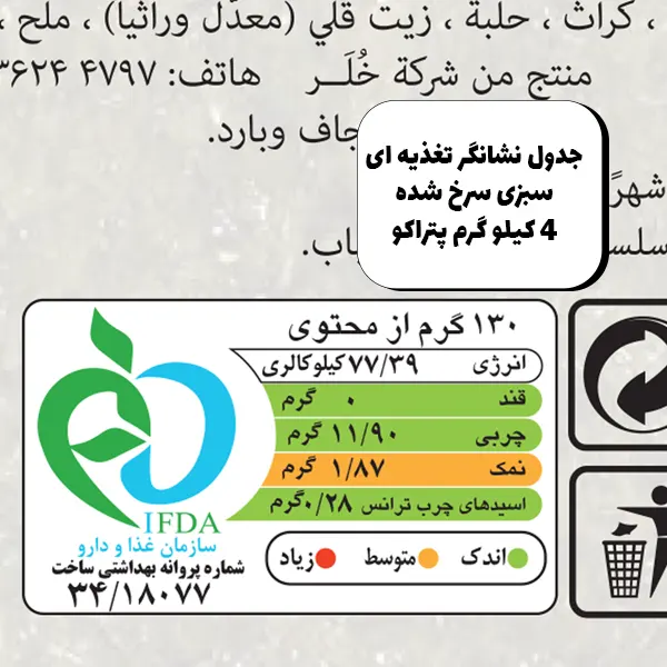 سبزی سرخ 4 کیلویی