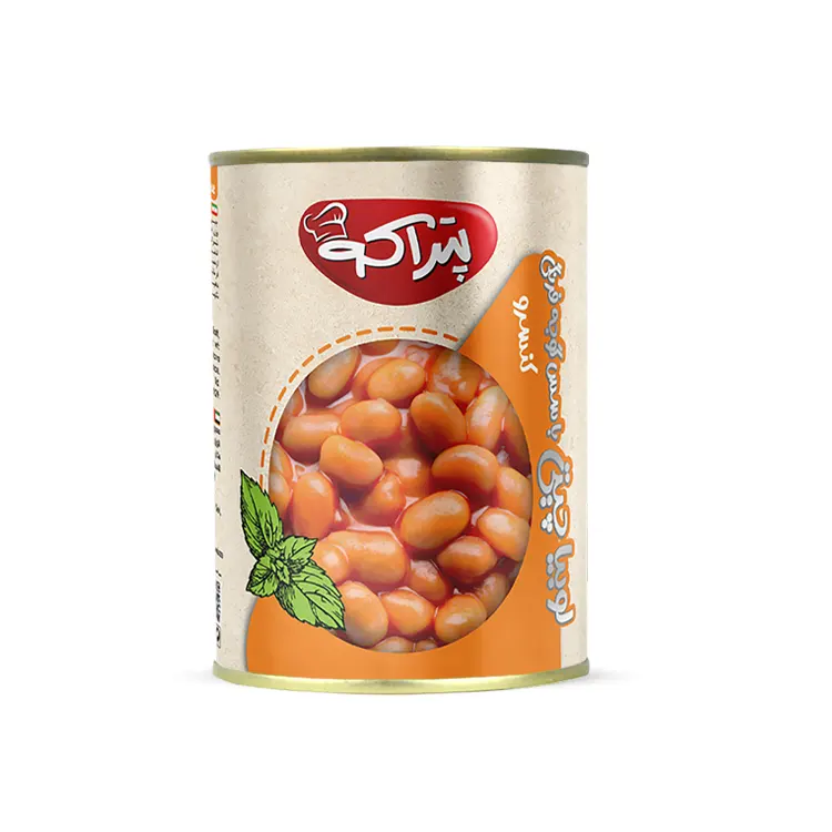 لوبیا چیتی با سس گوچه فرنگی 400 گرم