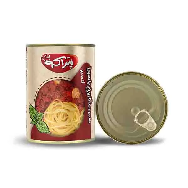 کنسرو سس ماکارونی با سویا 380 گرم