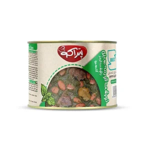 کنسرو قورمه سبزی