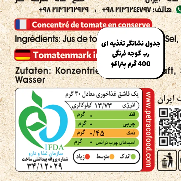 رب گوجه رنگی
