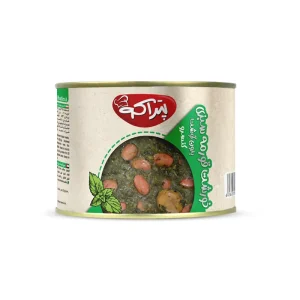 کنسرو قورمه سبزی بدون گوشت 500 گرم
