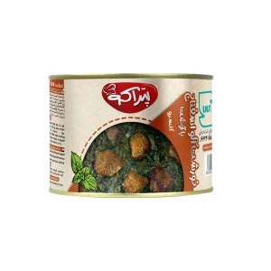 کنسرو خورشت آلو اسفناج 500 گرم
