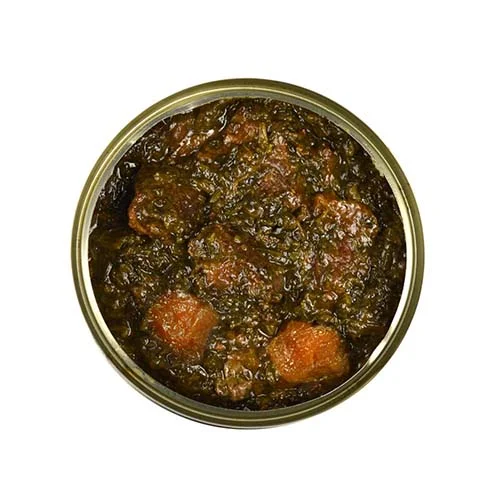 کنسرو خورشت آلو اسفناج 500 گرم