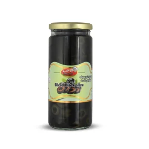 زیتون شور سیاه اسلایس شده 460 گرم